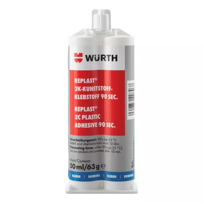Клей WURTH Replast Me для пластика 50 мл (0893500051) Клей WURTH Replast Me для пластика 50 мл (0893500051)