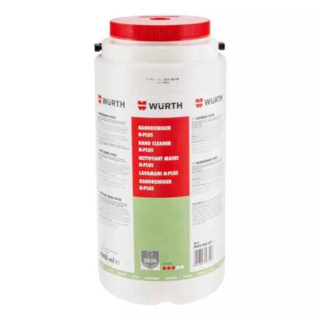 Очищающее средство для рук WURTH N-Plus 4 л (0893900001) Очищающее средство для рук WURTH N-Plus 4 л (0893900001)