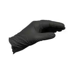 Перчатки одноразовые нитриловые WURTH черные р.М (0899470398)