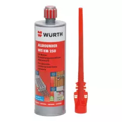 Анкер химический WURTH WIT-VM 250 420мл + 1 смеситель Fill & Clean (0903450205)