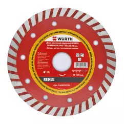 Круг алмазный отрезной WURTH Turbo Red Line 230мм x 2.0мм (1668740230)