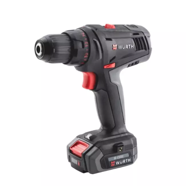 Дриль-шуруповерт WURTH Compact ABS12 2х2AH + кейс (5701101002)