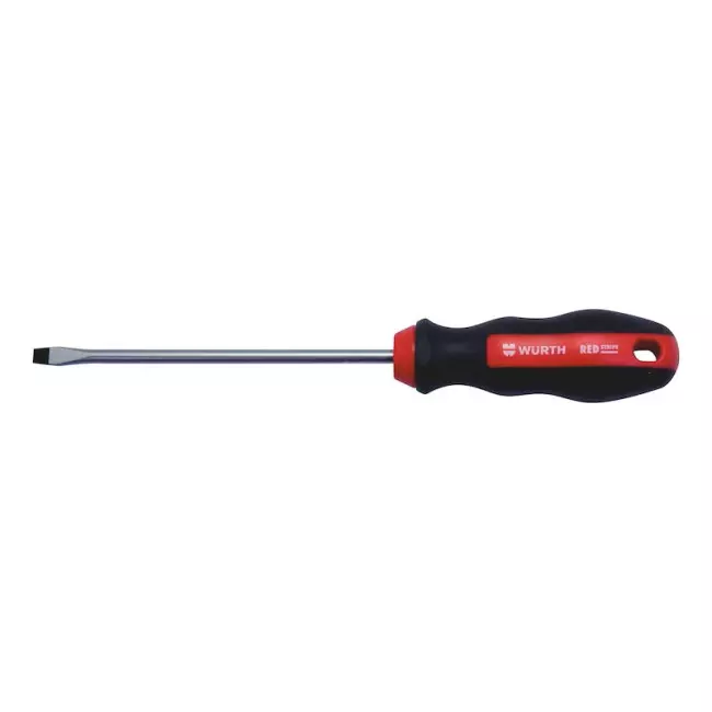 Викрутка шліцева WURTH Red Stripe SL 100х3,5х0,6мм (5751241035) Викрутка шліцева WURTH Red Stripe SL 100х3,5х0,6мм (5751241035)