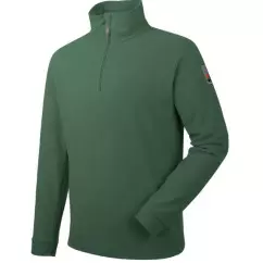 Флисовый пуловер WURTH Luca зеленый, размер 4XL (M456100006)