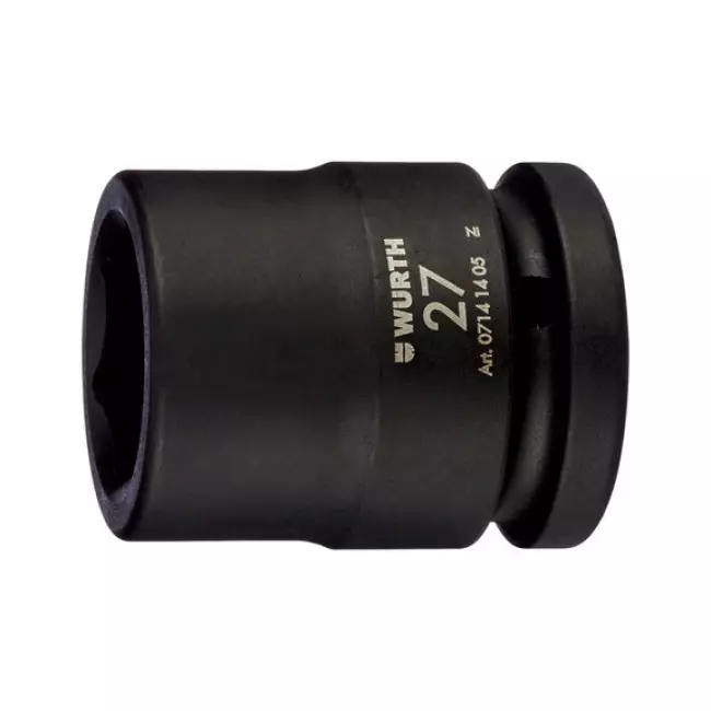 Головка торцевая ударная WURTH короткая 3/4" SHORT-WS17 (07141401)