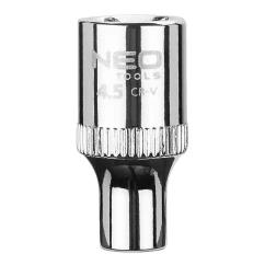 Головка сменная NEO TOOLS 6-гранная длинная 1/4" 4,5 мм
