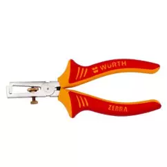 Клещи для снятия изоляции WURTH RED LINE, VDE, 160mm (0577201570)