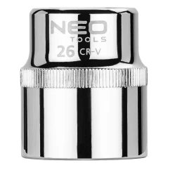 Головка сменная NEO TOOLS 6-гранная 1/2" 26 мм