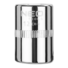 Головка змінна NEO TOOLS 6-гранна довга 1/4" 12 мм