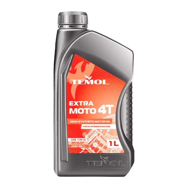 Моторна олива TEMOL EXTRA MOTO 4T 10W-30 1л