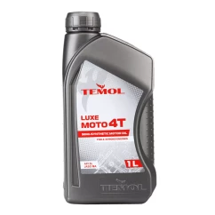 Моторное масло Temol Luxe Moto 4T SAE 10W-40 API Sl 1л