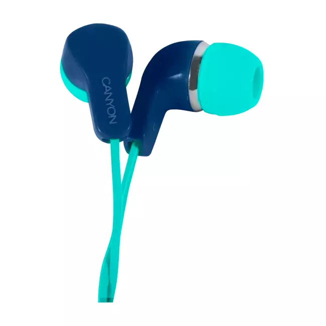 Навушники Canyon CNS-CEPM02GBL Blue/Green