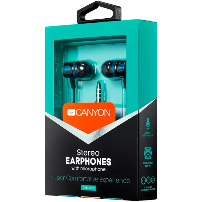 Наушники Canyon CNE-CEP3G Green