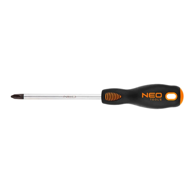 Отвертка NEO TOOLS крестовая PH2 x 100 мм CrMo (04-024) Отвертка NEO TOOLS крестовая PH2 x 100 мм CrMo (04-024)