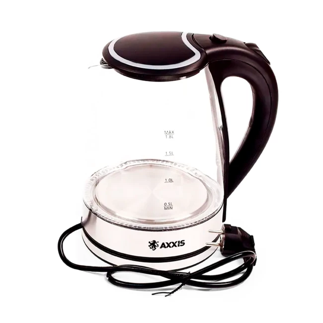 Электрочайник стеклянный AXXIS PREMIUM GLASS (ax-899)