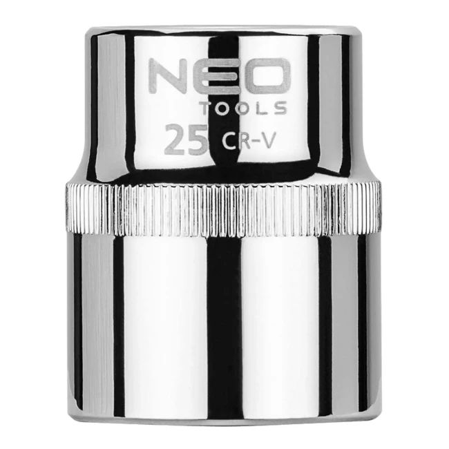 Головка сменная NEO TOOLS 6-гранная 1/2" 25 мм (08-025) Головка сменная NEO TOOLS 6-гранная 1/2" 25 мм (08-025)