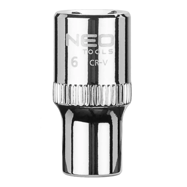 Головка сменная NEO TOOLS 6-гранная длинная 1/4" 6 мм (08-224)