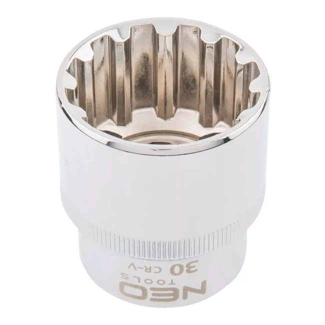 Головка сменная NEO TOOLS Spline 1/2" 30 мм (08-598) Головка сменная NEO TOOLS Spline 1/2" 30 мм (08-598)