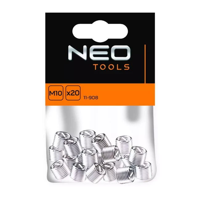 Набор резьбовых вставок NEO TOOLS M10 20 шт (11-908)