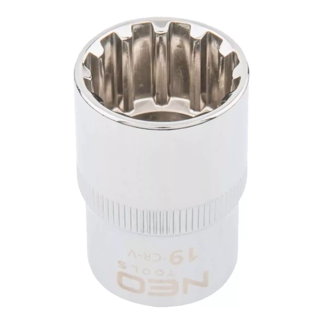 Головка змінна NEO TOOLS Spline 1/2" 19 мм (08-591)