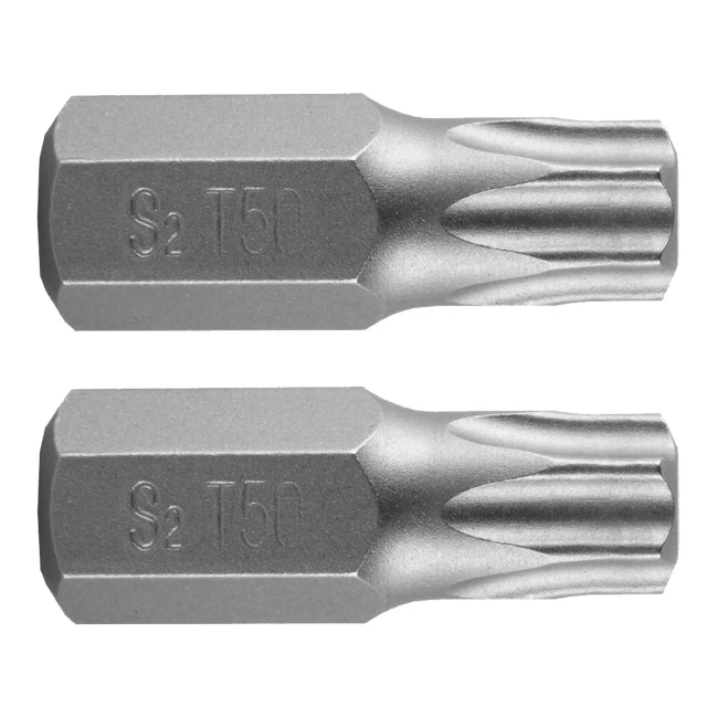Биты NEO TOOLS Torx T50 x 30 мм S2 x 2 шт (10-926) Биты NEO TOOLS Torx T50 x 30 мм S2 x 2 шт (10-926)