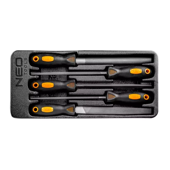 Напилки по металу NEO TOOLS, набір 5 шт. (84-244) Напилки по металу NEO TOOLS, набір 5 шт. (84-244)