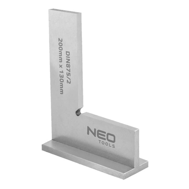 Точный квадрат с основой NEO TOOLS, DIN875/2, 200x130 mm (72-033) Точный квадрат с основой NEO TOOLS, DIN875/2, 200x130 mm (72-033)