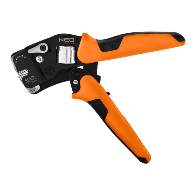 Обжимные клещи NEO TOOLS CRV 230 мм саморегулируемые 0,08 -16 мм2 AWG 26-5 (01-539) Обжимные клещи NEO TOOLS CRV 230 мм саморегулируемые 0,08 -16 мм2 AWG 26-5 (01-539)