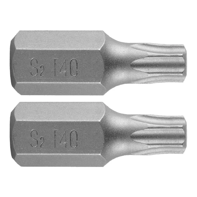Биты NEO TOOLS Torx T40 x 30 мм S2 x 2 шт (10-922) Биты NEO TOOLS Torx T40 x 30 мм S2 x 2 шт (10-922)