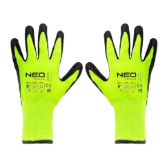 Ізольовані робочі рукавички NEO TOOLS, нейлон з латексним покриттям, 4142X, розмір 8 (97-613-8)