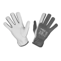 Робочі рукавички NEO TOOLS, 2122X, козяча шкіра, розмір 10", CE (97-656-10)