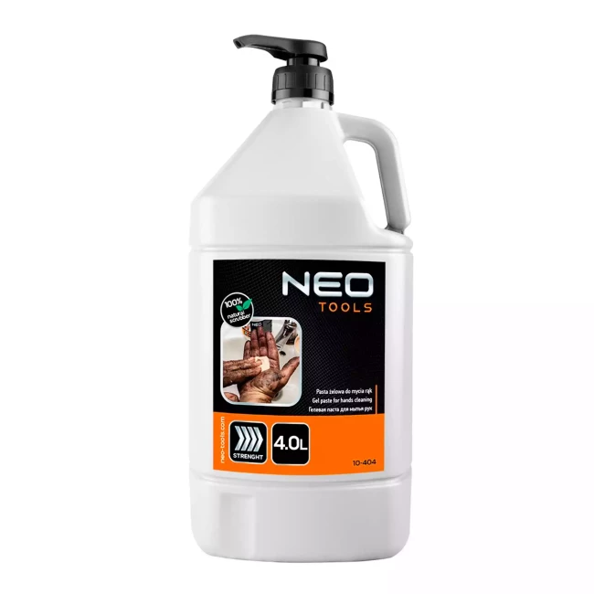 Гель-паста для мытья рук NEO TOOLS 4 л (10-404) Гель-паста для мытья рук NEO TOOLS 4 л (10-404)