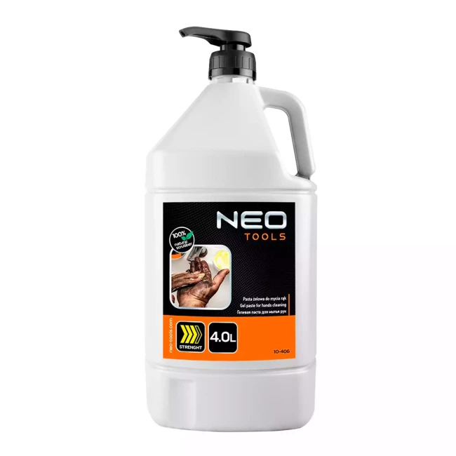 Гель-паста для мытья рук NEO TOOLS жовтий 4 л (10-406) Гель-паста для мытья рук NEO TOOLS жовтий 4 л (10-406)