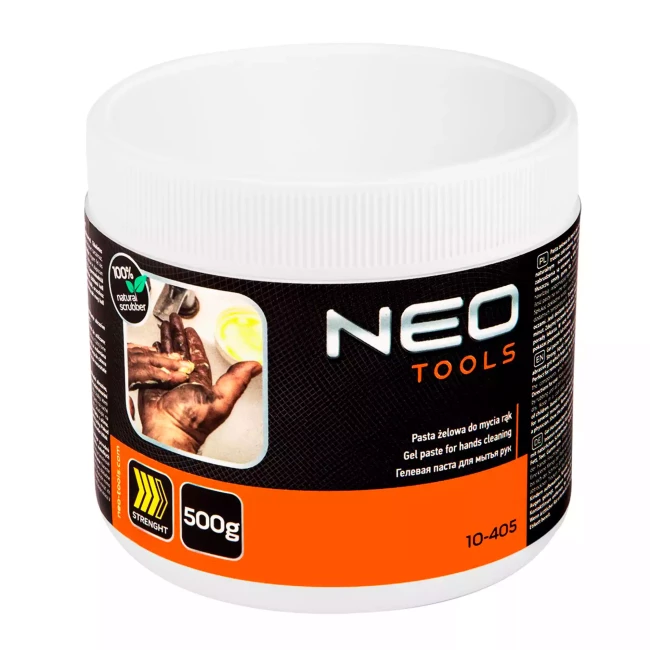 Гель-паста для мытья рук NEO TOOLS жовтий 500 мл (10-405) Гель-паста для мытья рук NEO TOOLS жовтий 500 мл (10-405)