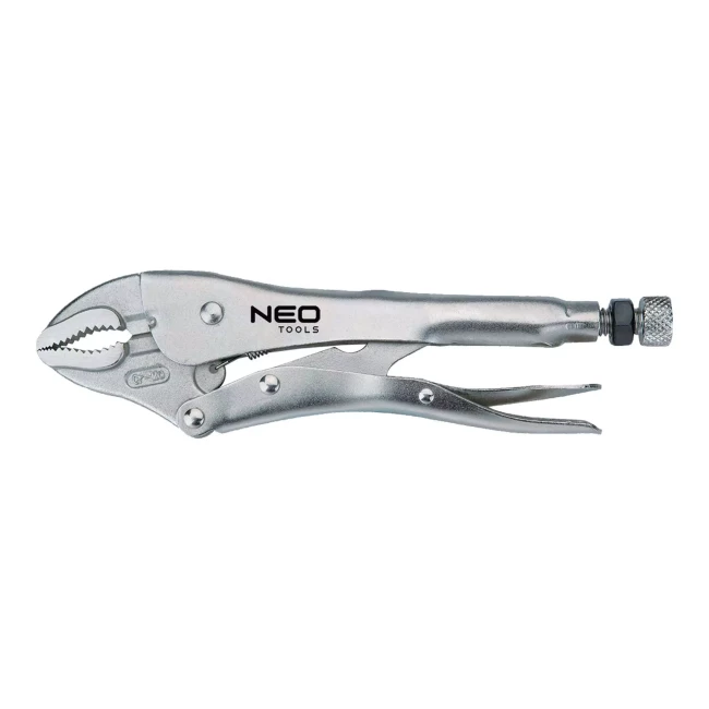 Клещи зажимные NEO TOOLS 250 мм закругленные губки (01-216)