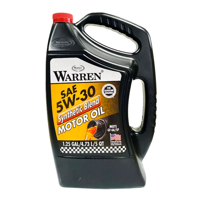 Моторное масло Warren Synthetic blend 5W-30 4,73л (WAR5W303/5) Моторное масло Warren Synthetic blend 5W-30 4,73л (WAR5W303/5)