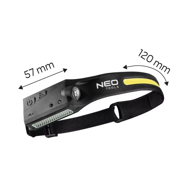 Светодиодный поясной фонарь NEO TOOLS 2-в-1 (99-097)