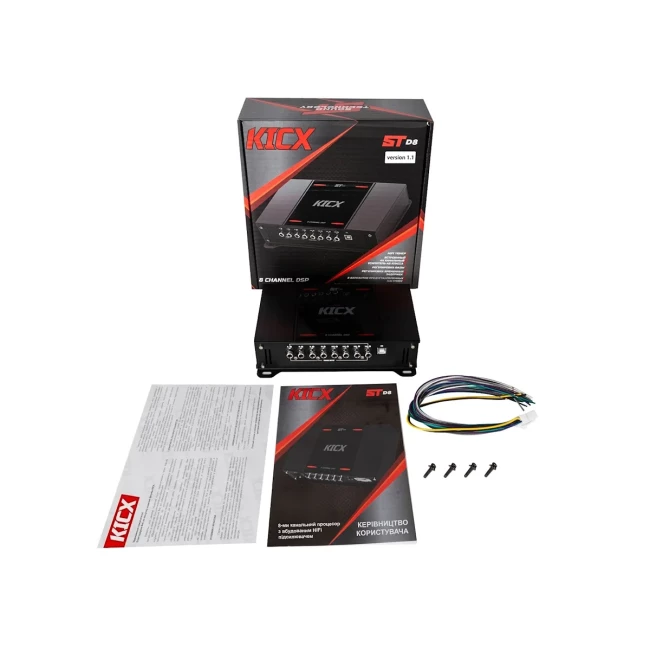 Аудіопроцесор Kicx ST D8 ver. 1.1 (4356)