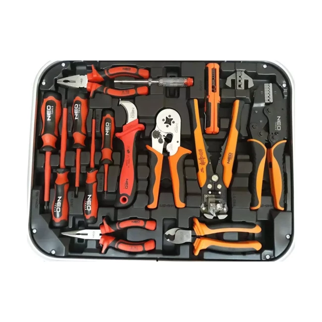 Набор инструментов электрика NEO TOOLS 108 шт (01-310)