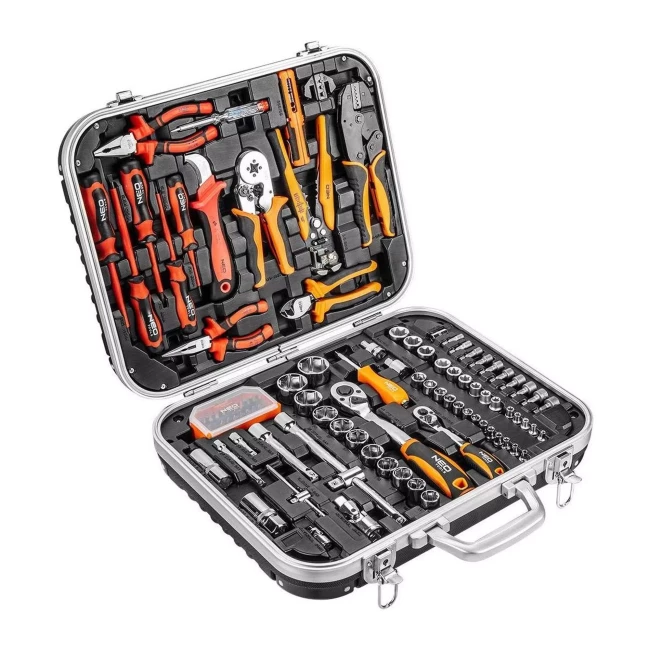 Набор инструментов электрика NEO TOOLS 108 шт (01-310)