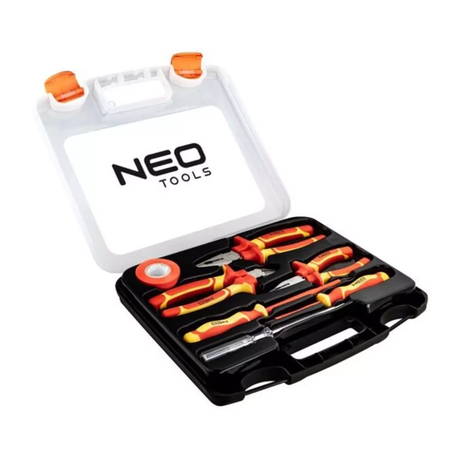 Набор клещей и отверток NEO TOOLS 1000 В 7 шт (01-237) Набор клещей и отверток NEO TOOLS 1000 В 7 шт (01-237)