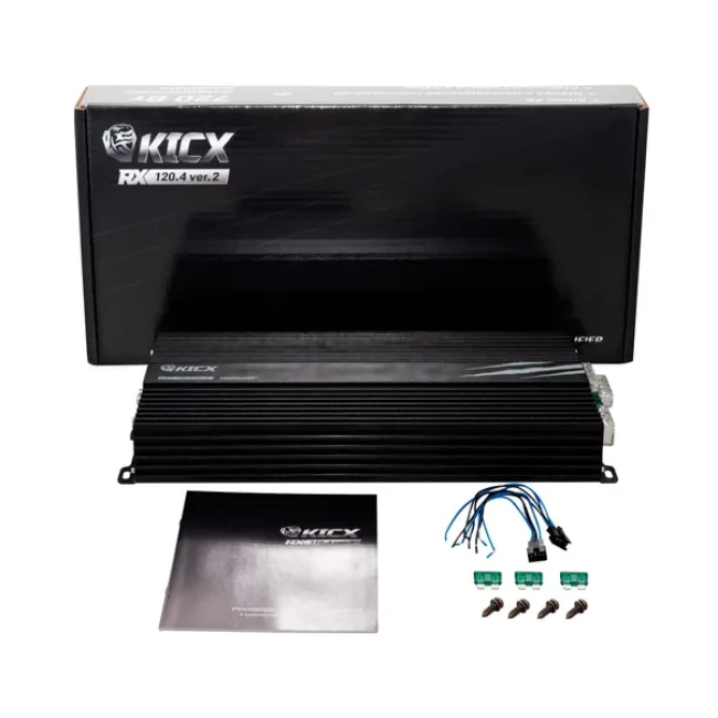 Усилитель Kicx RX 120.4 ver.2 (4333)