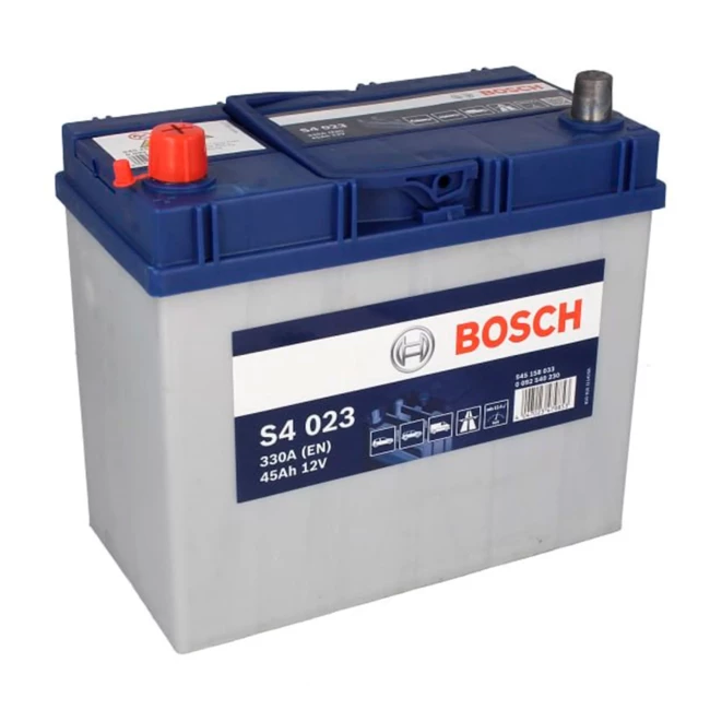 Автомобильный аккумулятор Bosch S4 (AD) 6CT-45 Аз Asia (0092S40230)
