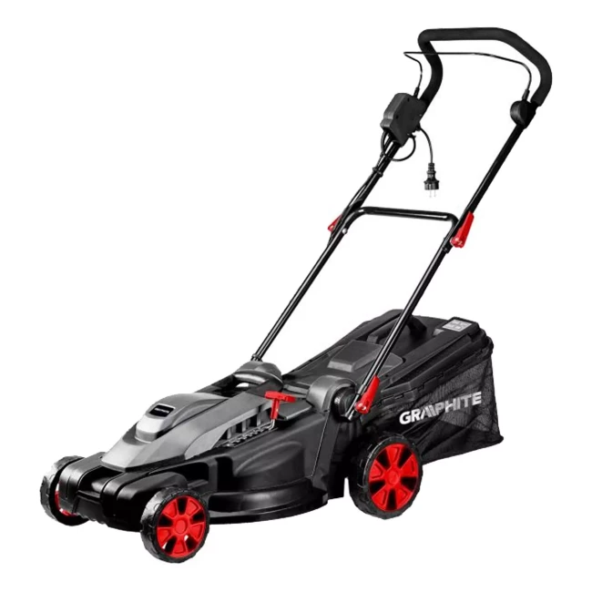 Электрическая газонокосилка GRAPHITE 2000W, 430 мм (59G475) Электрическая газонокосилка GRAPHITE 2000W, 430 мм (59G475)