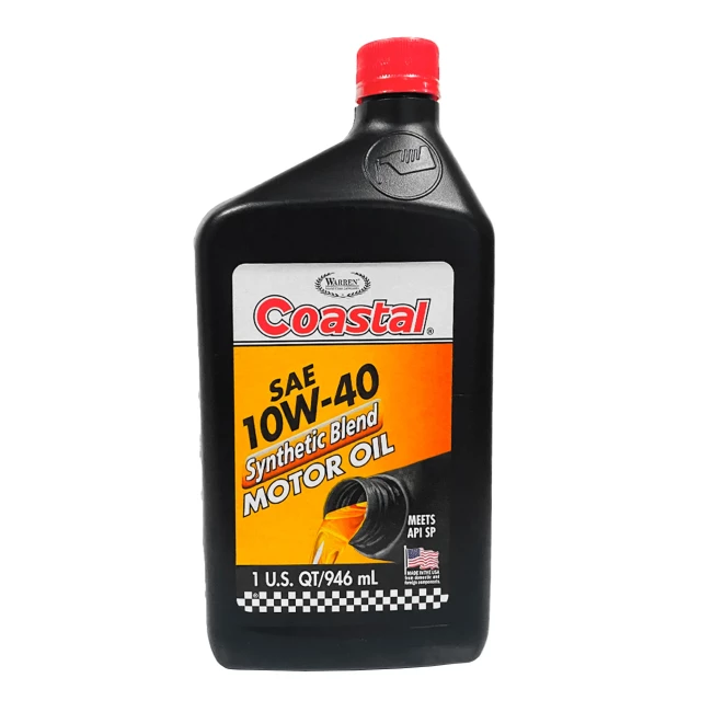 Моторное масло Coastal Synthetic blend 10W-40 0,946л (19201)