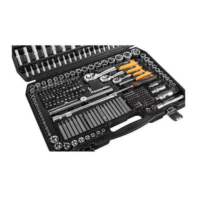 Набор торцевых ключей NEO TOOLS 1/2", 3/8", 1/4" 300 шт (10-218)