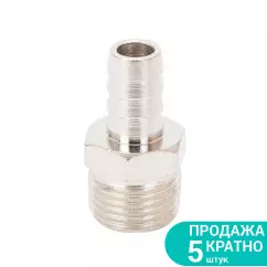 Штуцер SIGMA для шланга с наружным резьбовым соединением 12мм MT 1/2" (7023351)