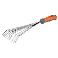 Грабли веерные FLORA нерж ABS+TPR (5041434)