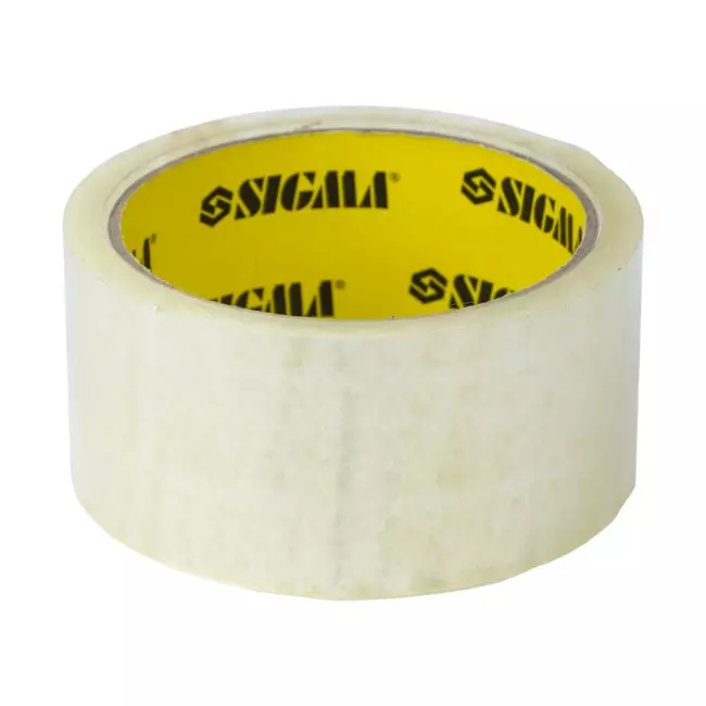 Скотч упаковочный прозрачный SIGMA 45мм х 50м (8401221) Скотч упаковочный прозрачный SIGMA 45мм х 50м (8401221)