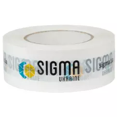 Скотч упаковочный SIGMA 200м UKRAINE (8401641)